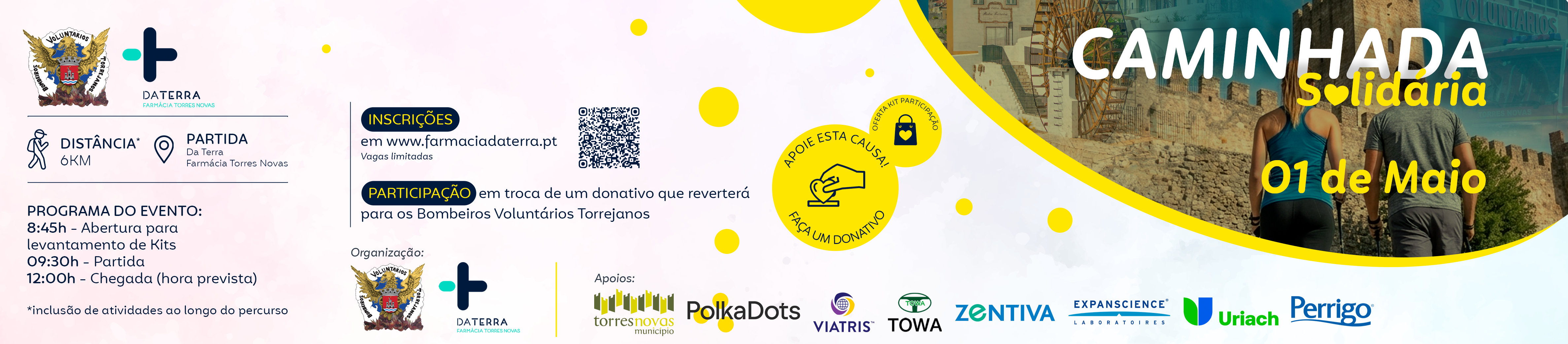 Caminhada Solidária Farmácia Da Terra.Torres Novas - BVTN